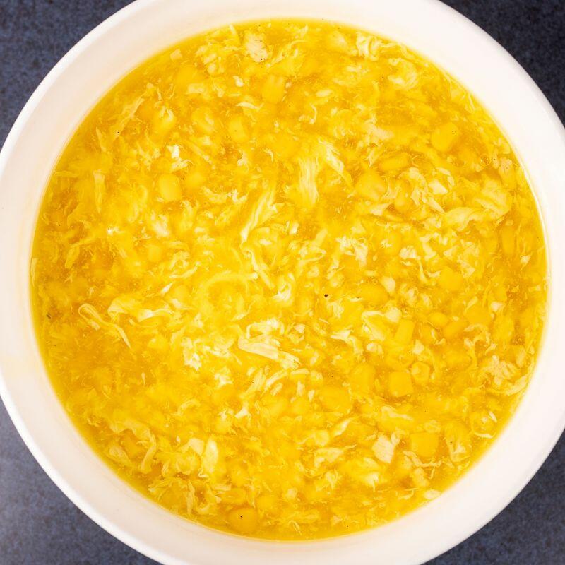 Chicken Egg Corn Soup