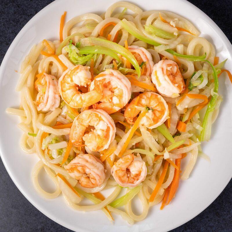 Shrimp Fried Udon